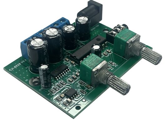CA-6625 2.1 Channel Ultra Heavy Bass Digital Amplifier Board Module DIY Old-fashioned Audio Box Finished Product 12V 6W*2+25W