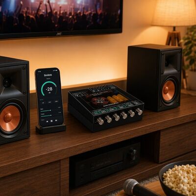 Placa amplificadora Bluetooth 5.1 de doble TPA3255 de 2.1 canales, módulo amplificador de audio 220W+220W+350W