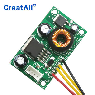 CA-1233 12V a 5V al módulo de la conversión del voltaje del tablero de la fuente de alimentación de 3.3V LCD con el módulo descender del alambre DC-DC