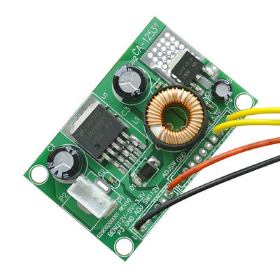 CA-1253 12V a 5V a 3.3V Panel de alimentación LCD Módulo de conversión de voltaje con cable Módulo de alimentación de corriente continua a baja