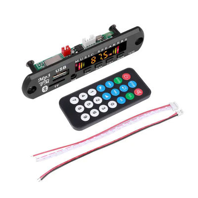 Módulo decodificador de audio Bluetooth FM Radio MP3 WMA con control remoto Receptor inalámbrico