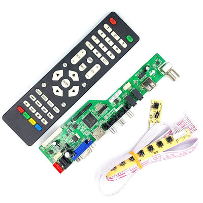 Tarjeta madre de TV LCD T.HU6710.03C Reemplazar el viejo T.HD8503.03C LCD TV controlador del controlador de la placa