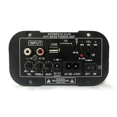 Tabla de amplificador de audio digital con conectividad Bluetooth para automóviles, motocicletas y audio doméstico