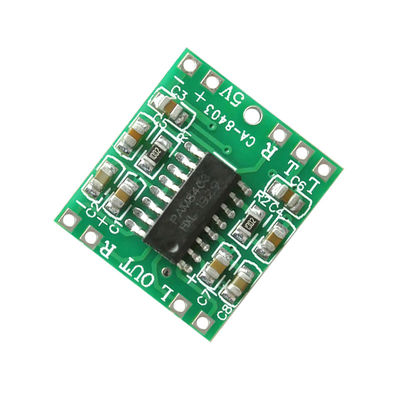 Módulo de Audio amplificador PAM8403, potencia de 2x3W, voltaje estándar de 5V, placa amplificadora de potencia Clase D ultrapequeña