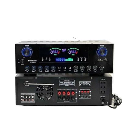 AV-9388BT/AV-999BT 2200W/1200W Amplificador inalámbrico profesional de 7 canales BT de alta fidelidad Teatro doméstico 7.1 Sistema de altavoces Metal