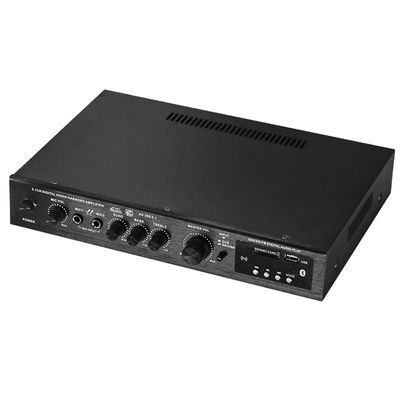 5.1CH 120W*2+25W*3 Amplificador de potencia HIFI con entrada óptica coaxial, BT 5.0, Super Bass, para la fiesta de Karaoke en el cine en casa