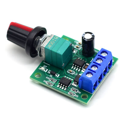 1.8V 3V 5V 6V 12V PWM Motor de corriente continua Gobernador 2A Conmutador de regulación de velocidad 1803BK Partes y accesorios del generador