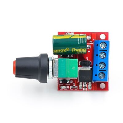 CA-555 Mini 5A PWM Max 90W DC Modulo de control de velocidad del motor 3V-35V Switch de control LED Modulos de conductores de motor con oscurecedor