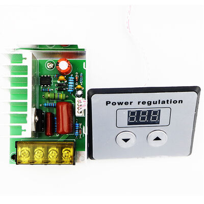 Regulador de Voltaje de Potencia SCR de 4000W AC 220V Placa Controladora de Velocidad de Motor Eléctrico Convertidores DC DC Módulo de Fuente de Alimentación